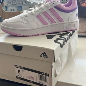 Brand new with tags - Adidas Hoops 3.0 sneakers kids size 5.